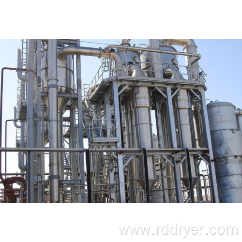 Drug concentration triple effect evaporator